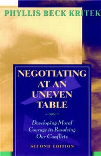 Abbildung von: Negotiating at an Uneven Table - Jossey-Bass