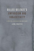 Cover: Gilles Deleuze's Empiricism and Subjectivity - Edinburgh University Press