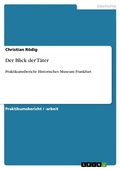 Cover: Der Blick der Taeter - GRIN Verlag