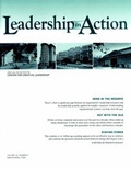 Cover: Leadership in Action: v. 22, No. 1 - Jossey-Bass