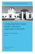 Cover: Conducting Salary-Equity Studies: Alternative Approaches to Research - Jossey-Bass
