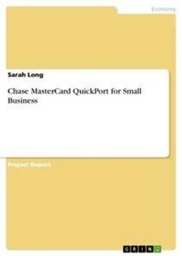 Enlarge image Cover: Chase MasterCard QuickPort for Small Business - GRIN Verlag
