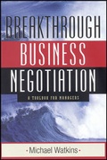Cover: Breakthrough Business Negotiation - Jossey-Bass