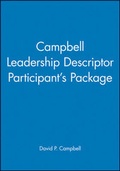 Cover: Campbell Leadership Descriptor Participant's Package - Jossey-Bass