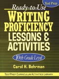 Cover: Ready-To-Use Writing Proficiency Lessons and Activities - Jossey-Bass