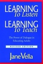 Cover: Learning to Listen, Learning to Teach - Jossey-Bass