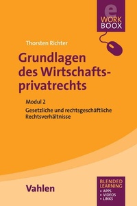 Abbildung von: Grundlagen des Wirtschaftsprivatrechts - Vahlen