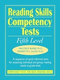Cover: Reading Skills Competency Tests: Level 5 - Jossey-Bass