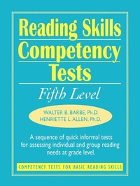 Enlarge image Cover: Reading Skills Competency Tests: Level 5 - Jossey-Bass
