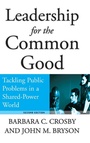 Cover: Leadership for the Common Good - Jossey-Bass