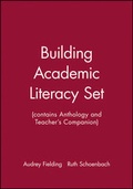 Cover: Building Academic Literacy Set (contains Anthology and Teacher's Companion) - Jossey-Bass