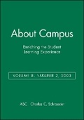 Cover: About Campus 2003 - Jossey-Bass
