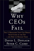 Cover: Why CEOs Fail - Jossey-Bass
