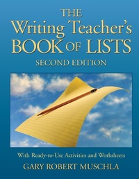Enlarge image Cover: The Writing Teacher's Book of Lists - Jossey-Bass