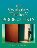 Cover: The Vocabulary Teacher's Book of Lists - Jossey-Bass