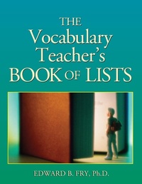 Enlarge image Cover: The Vocabulary Teacher's Book of Lists - Jossey-Bass