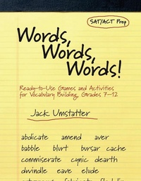 Enlarge image Cover: Words, Words, Words - Jossey-Bass