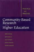 Cover: Community-Based Research and Higher Education - Jossey-Bass