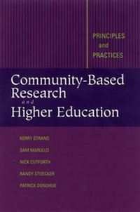 Enlarge image Cover: Community-Based Research and Higher Education - Jossey-Bass