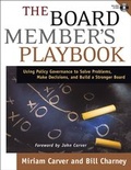 Cover: The Board Member's Playbook - Jossey-Bass