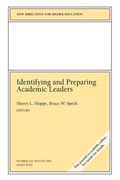 Cover: Identifying and Prepaing Academic Leaders - Jossey-Bass