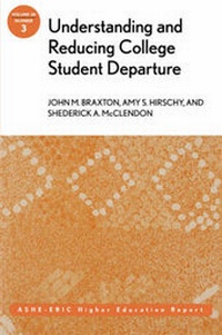 Enlarge image Cover: Understanding and Reducing College Student Departure - Jossey-Bass