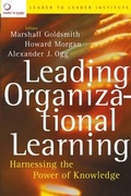 Cover: Leading Organizational Learning - Jossey-Bass