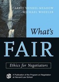 Cover: What's Fair - Jossey-Bass