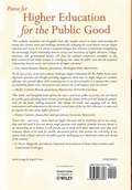 Cover: Higher Education for the Public Good - Jossey-Bass