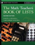 Cover: The Math Teacher's Book Of Lists - Jossey-Bass