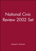 Cover: National Civic Review 2002 Set - Jossey-Bass