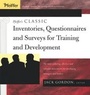 Cover: Pfeiffer's Classic Inventories, Questionnaires, and Surveys for Training and Development - Jossey-Bass