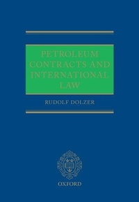 Bild: Petroleum Contracts and International Law - Oxford University Press