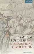 Cover: Family and Business during the Industrial Revolution - Oxford University Press