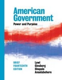 Enlarge image Cover: American Government - WW Norton & Co