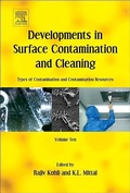 Cover: Developments in Surface Contamination and Cleaning: Types of Contamination and Contamination Resources - William Andrew Publishing