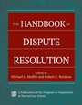 Cover: The Handbook of Dispute Resolution - Jossey-Bass