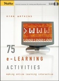 Cover: 75 e-Learning Activities - Jossey-Bass