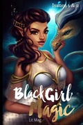 Cover: Black Girl Magic Lit Mag Issues 1 & 2 - Black Girl Magic Publishing