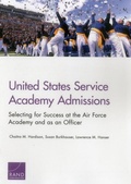 Cover: United States Service Academy Admissions - RAND