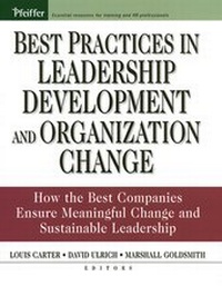 Enlarge image Cover: Best Practices in Leadership Development and Organization Change - Pfeiffer