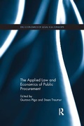 Cover: The Applied Law and Economics of Public Procurement - Routledge
