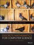 Cover: Discrete Mathematics for Computer Science Preliminary Edition - Wiley