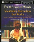 Cover: For the Love of Words - Jossey-Bass