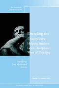 Cover: Decoding the Disciplines: Helping Students Learn Disciplinary Ways of Thinking - Jossey-Bass