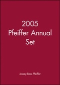 Cover: 2005 Pfeiffer Annual Set - Jossey-Bass