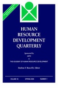 Cover: Human Resource Development Quarterly: Spring 2005 v. 16, No. 1 - Pfeiffer Wiley