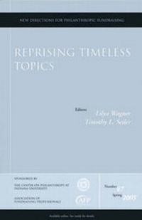 Enlarge image Cover: Reprising Timeless Topics - Jossey-Bass