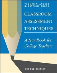 Enlarge image Cover: Classroom Assessment Techniques - Jossey-Bass