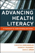 Cover: Advancing Health Literacy - Jossey-Bass